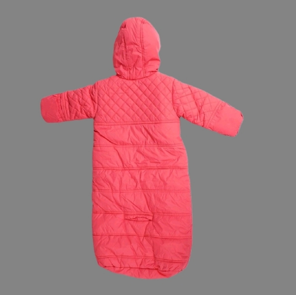 6/9 MONTHS MEXX Warm Fleece Lined Winter Bunting Bag EUC  - Picture 3 of 8